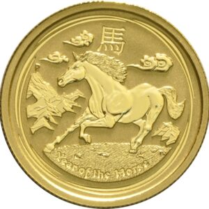 2014 1/4 oz Year of the Horse Gold