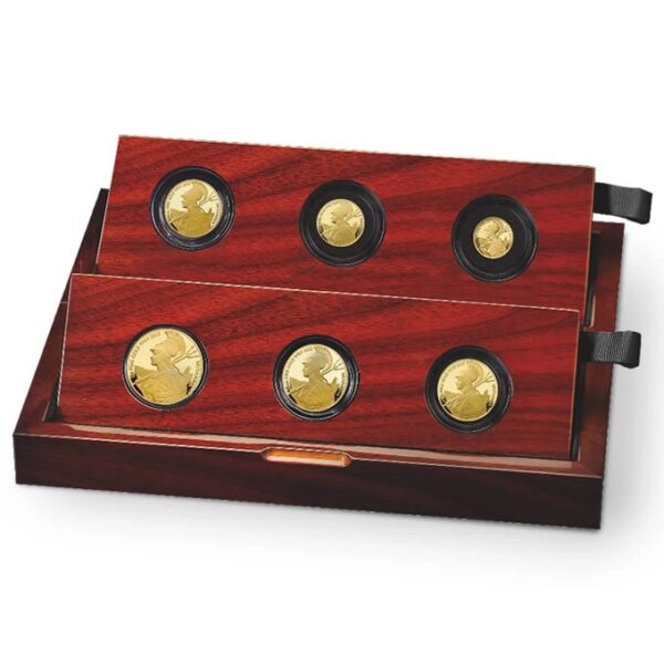 2015 Proof Gold Britannia 6 Coin Set
