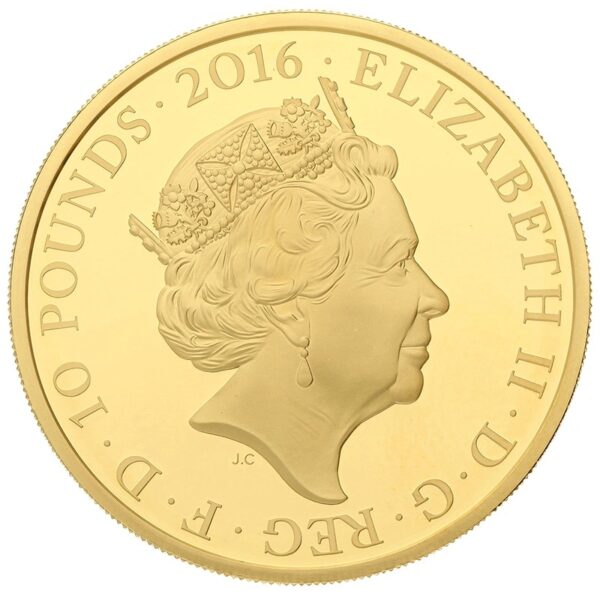2016 5 oz £10 Gold Proof Coin The 100th Anniversary of the First World War Boxed - Image 2