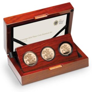 2016 Proof Gold Sovereign 3 Coin Pre