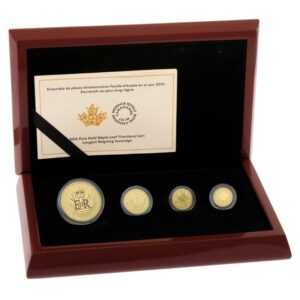 2016 Pure Gold Maple Leaf Fractional
