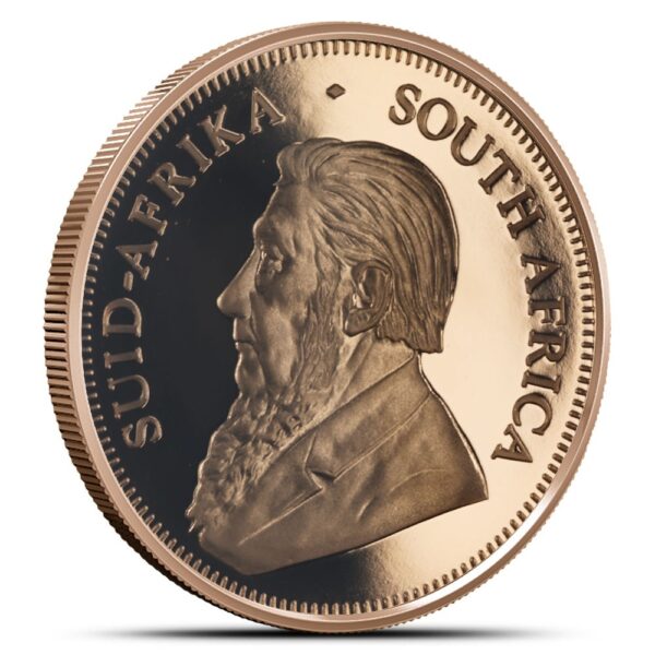 2017 1 oz Proof 50th Anniversary South African Gold Krugerrand Coin (Box + CoA) - Image 2