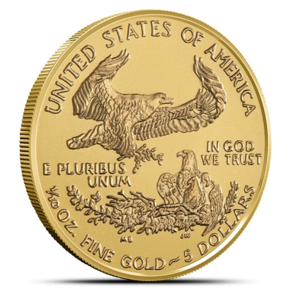 2017 1/10 oz American Gold Eagle Coin - Image 2