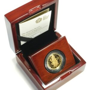 2017 1/4 oz Proof Lion of England Go