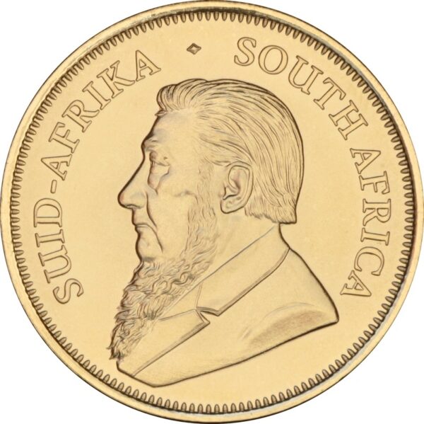 2017 1 oz Krugerrand Gold Coin 50th Anniversary PCGS MS69 - Image 2