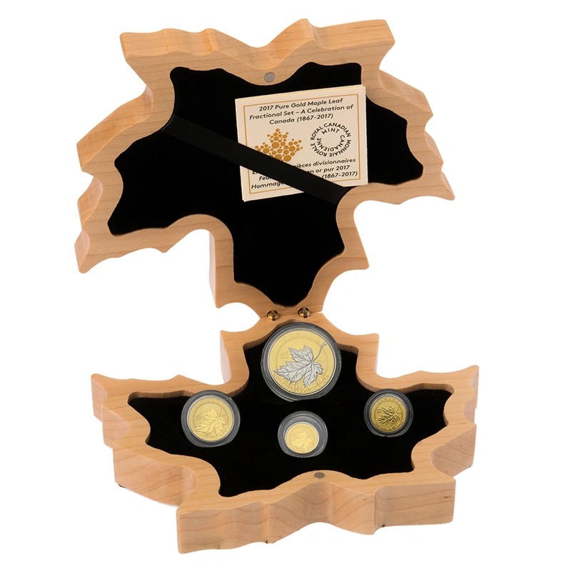 2017 Pure Gold Maple Leaf Fractional