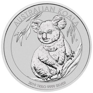 2019 1 Kilo Australian Silver Koala