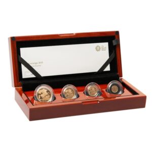 2019 Proof Gold Sovereign 4 Coin Set