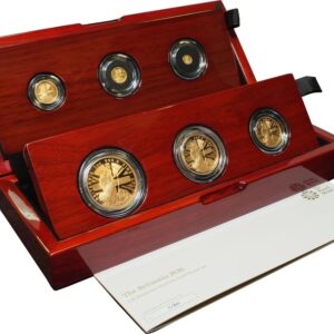 2020 Proof Gold Britannia 6 Coin Set
