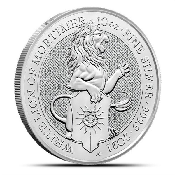 2021 10 oz British Silver Queens Bea
