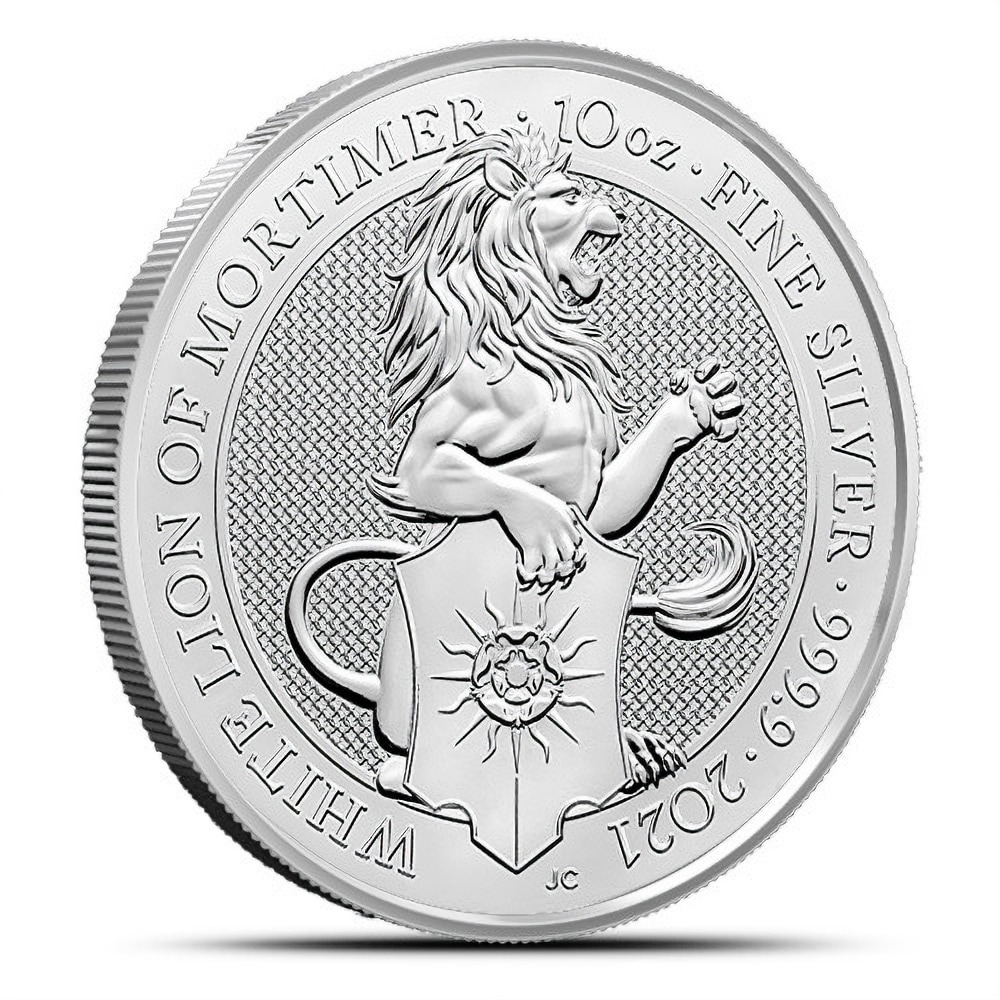 2021 10 oz British Silver Queens Bea