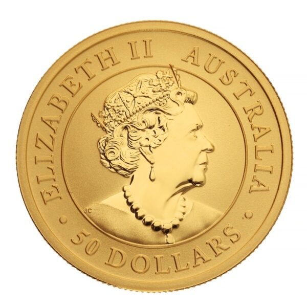 2021 1/2 oz Australian Kangaroo Gold Nugget Coin - Image 2