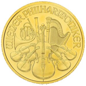 2021 1/2 oz Austrian Gold Philharmon