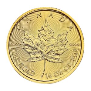 2021 1/4 oz Canadian Maple Leaf Gold