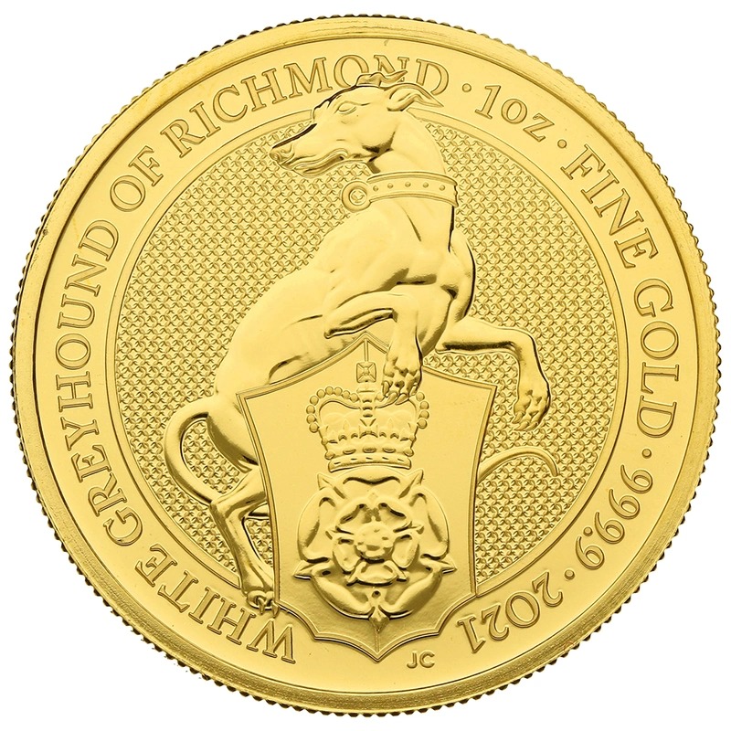 2021 1 oz White Greyhound of Richmon