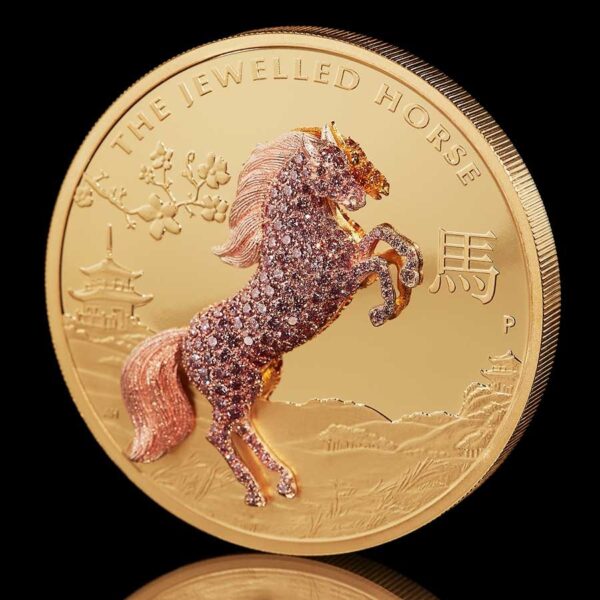 2021 Australia 10 oz Gold Jewelled