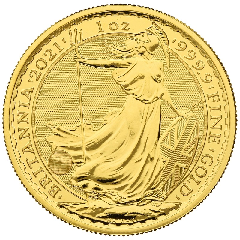 Buy 2021 1 oz Gold Britannia Coin