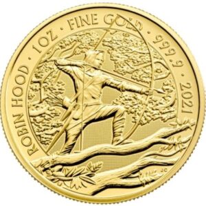 2021 1 oz Robin Hood Gold Coin Myths