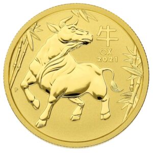2021 1/2 oz Year of the Ox Gold Coin