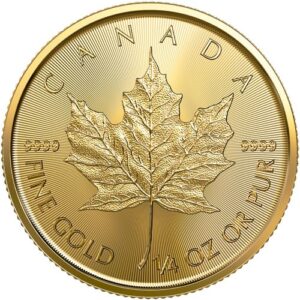 2022 1/4 oz Canadian Gold Maple Leaf