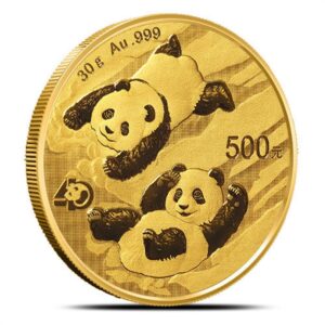 2022 30 Gram Chinese Gold Panda Coin