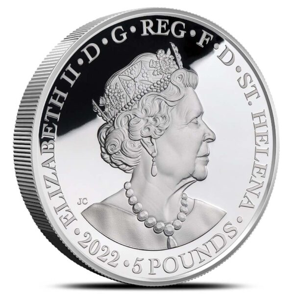 2022 5 oz Proof St. Helena Silver Qu
