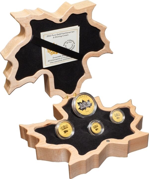 2022 Proof Gold Maple Leaf Fractiona