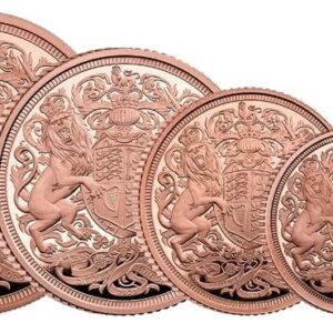 2022 Proof Gold Sovereign 5 Coin Set