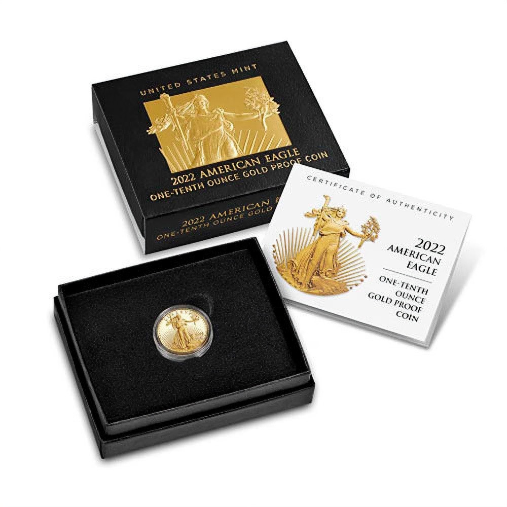 2022-W 1/10 oz Proof American Gold