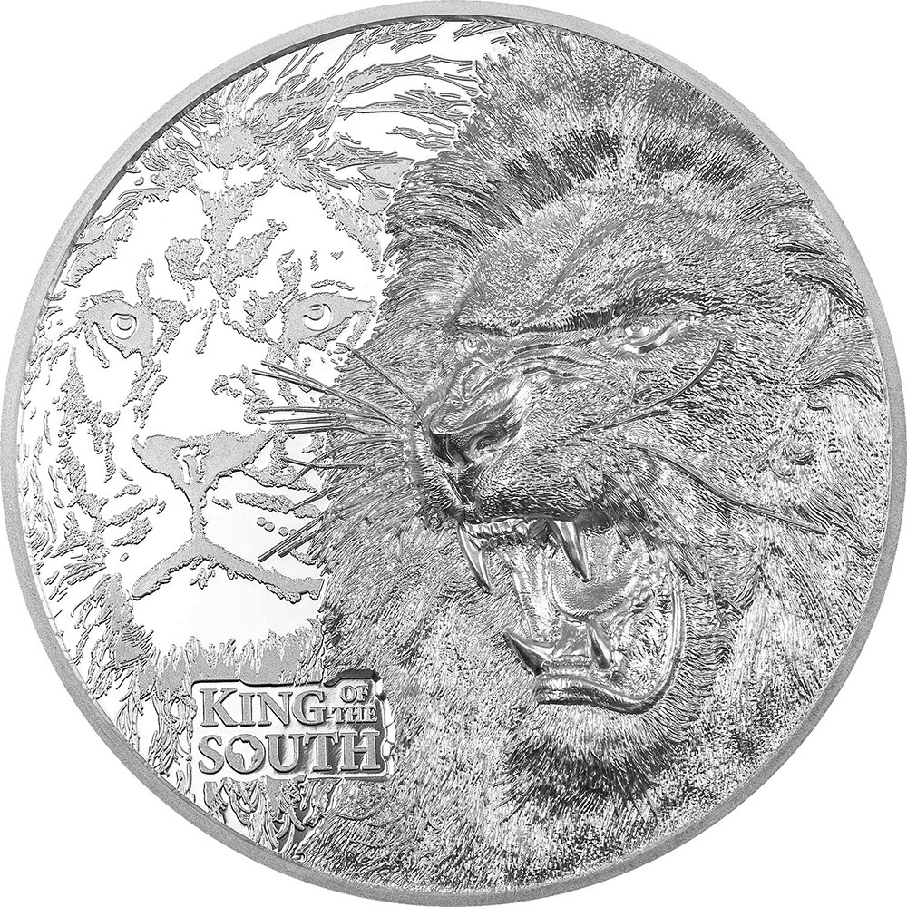 1 Kilo Cook Islands Silver King of