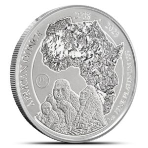 2023 1 oz Rwandan Mountain Gorilla