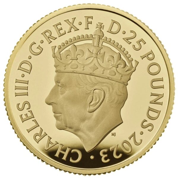 2023 1/4 oz Gold Coronation of King Charles III Proof Coin Boxed - Image 2
