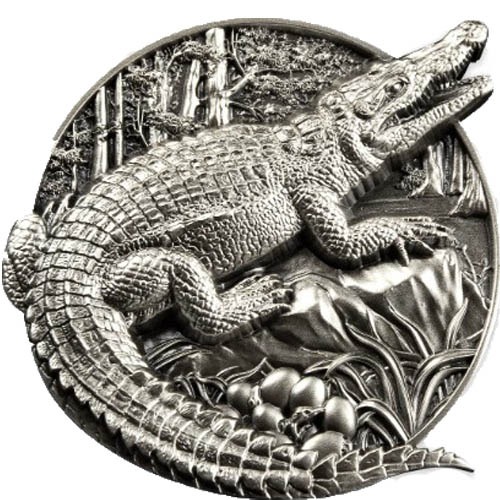 5 oz Antique Burundi Silver Protecti