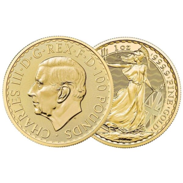 2023 1 oz Gold Britannia Coin King Charles III - Image 2