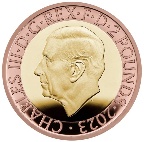 2023 Proof £2 Gold Coin Ada Lovelace Boxed - Image 2