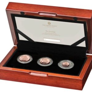 2023 Proof Gold Sovereign 3 Coin Set
