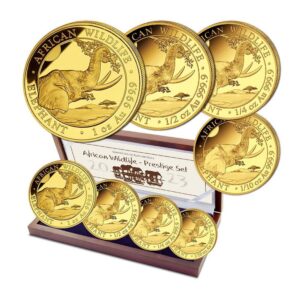 2023 Proof Somalia Gold Elephant Afr