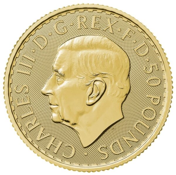 Buy 2024 1/2 oz Gold Britannia Coin - Image 2