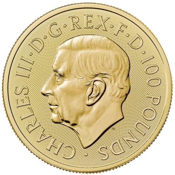 2024 1 oz Beowulf and Grendel Myths and Legends Gold Coin - Image 2
