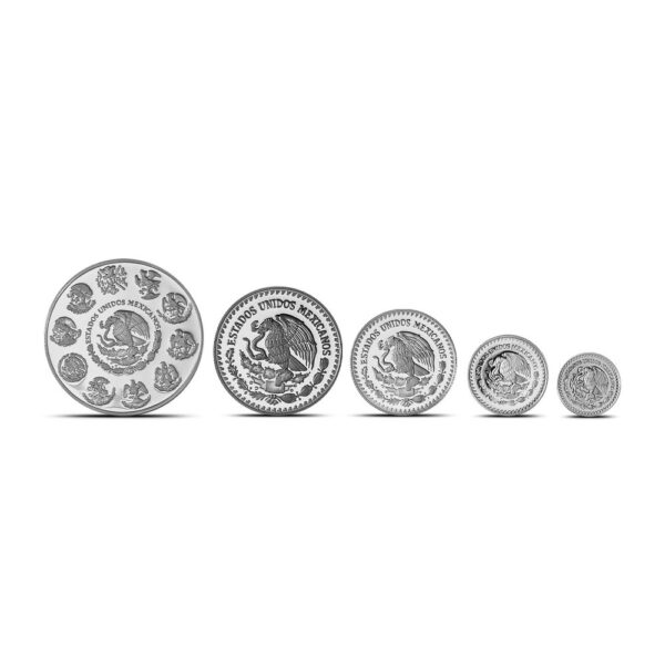 2024 Proof Mexican Silver Libertad 5-Coin Set - Image 4