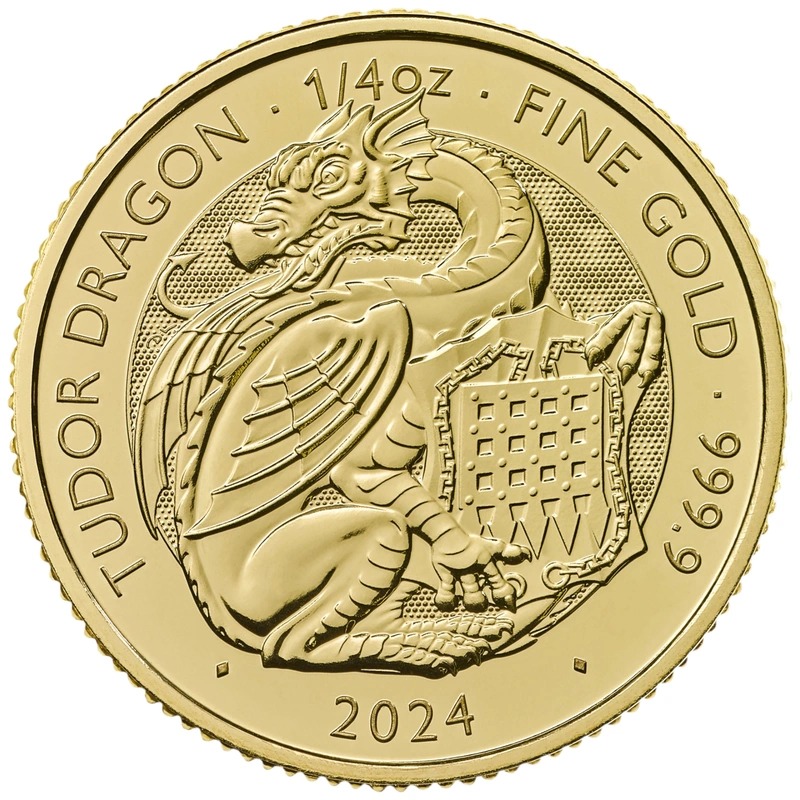2024 1/4 oz Tudor Dragon Tudor Beast