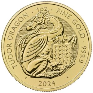2024 1 oz Tudor Dragon Tudor Beasts