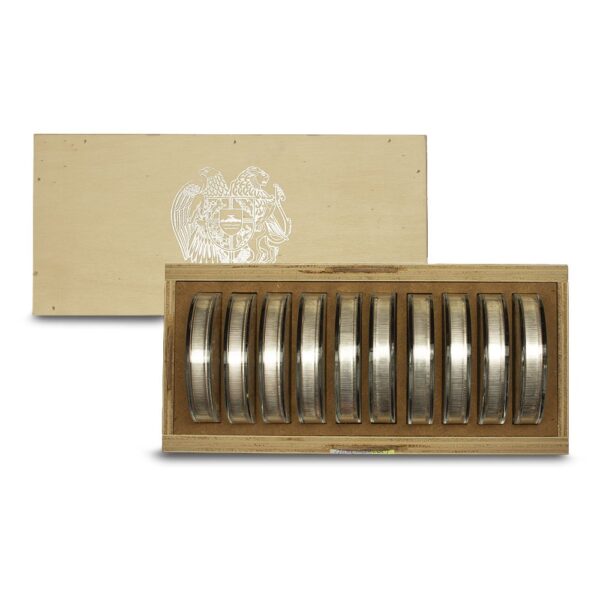 2025 1 Kilo Armenian Silver Noahs Ark Coin (BU) - Image 3