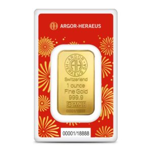 2025 1 oz Argor Heraeus Lunar Snake