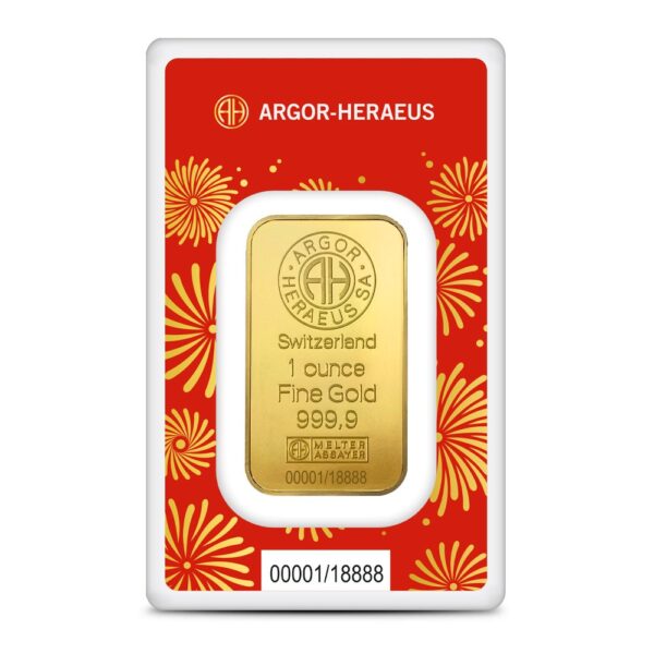 2025 1 oz Argor Heraeus Lunar Snake