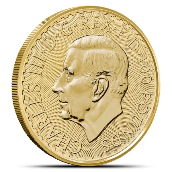 2025 1 oz British Gold Britannia Tube (BU, 10 Coins) - Image 3