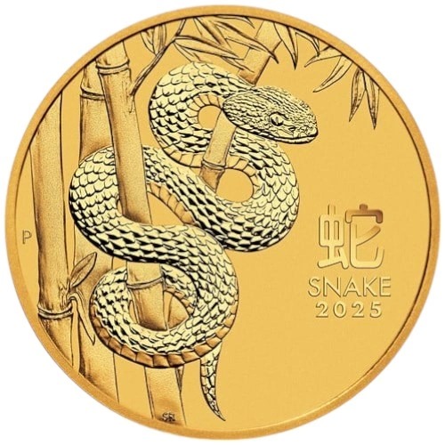 2025 1 oz Perth Mint Year of the Sna