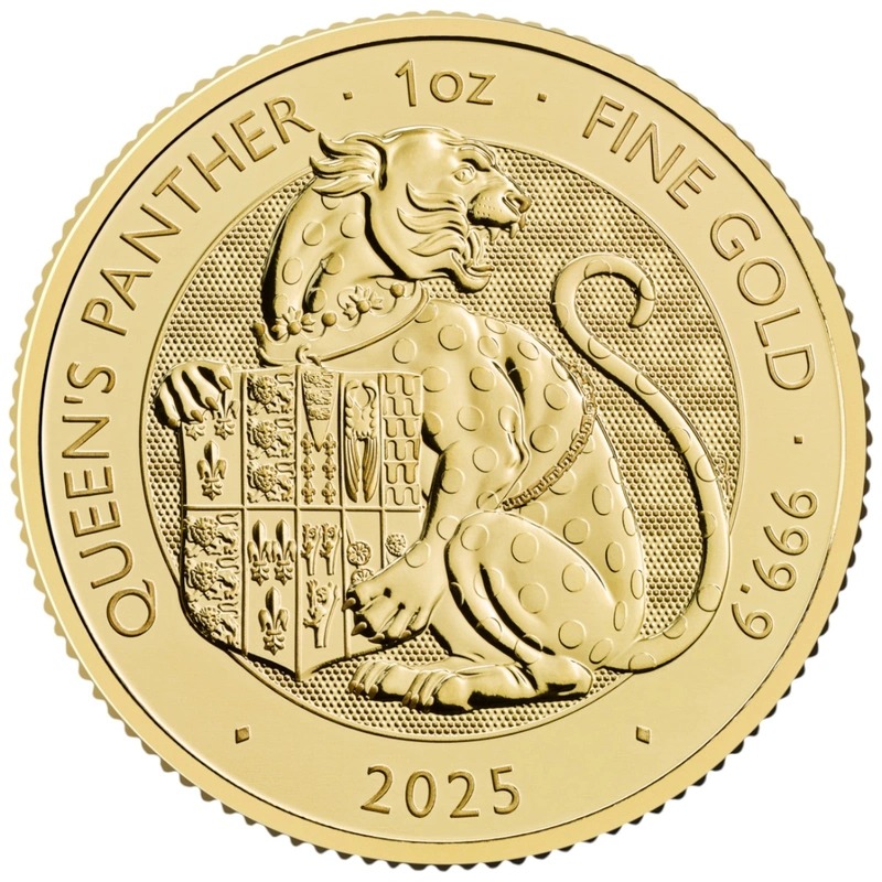 2025 1 oz Queens Panther Tudor Beast