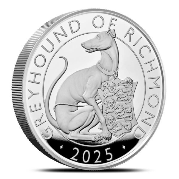 2025 10 oz Proof British Silver Tudo
