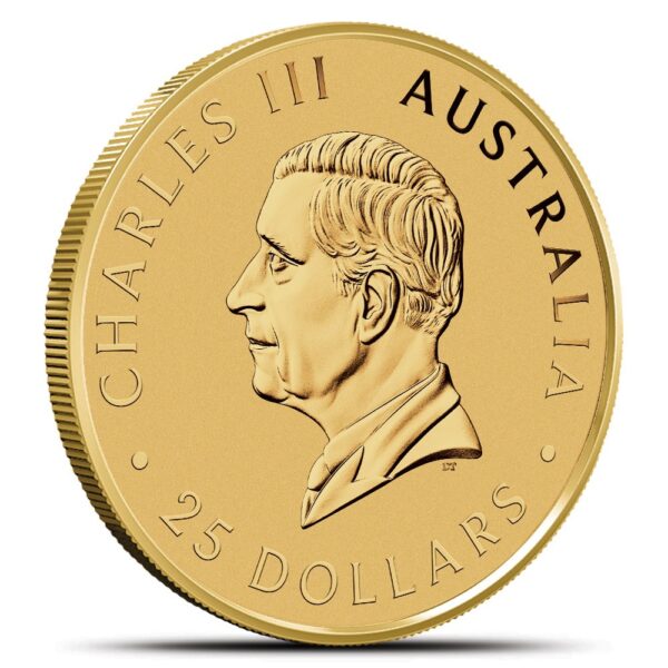 2025 1/4 oz Australian Gold Kangaroo Coin (BU) - Image 2